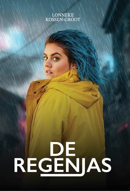 De regenjas – omslag van het luisterboek van Lonneke Kossen-Groot
