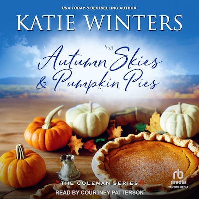 Autumn Skies & Pumpkin Pies – omslag til lydbogen af Katie Winters