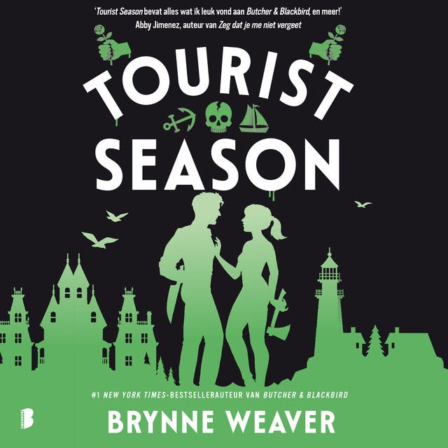Tourist Season – omslag van het luisterboek van Brynne Weaver