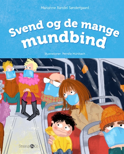 Svend og de mange mundbind – omslag til lydbogen af Marianne Randel Søndergaard