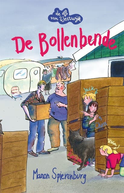 De bollenbende – omslag van het luisterboek van Manon Spierenburg