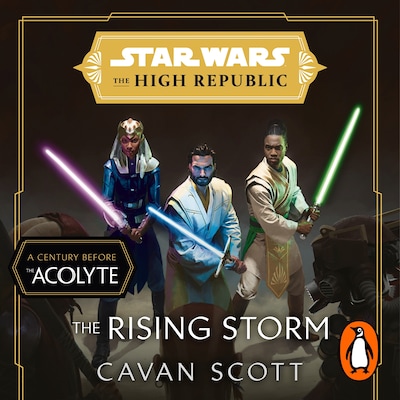 Star Wars: The Rising Storm (The High Republic) – omslag til lydbogen af Cavan Scott
