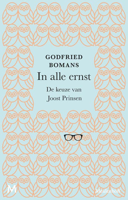 In alle ernst: De keuze van Joost Prinsen – omslag van het luisterboek van Godfried Bomans,Joost Prinsen