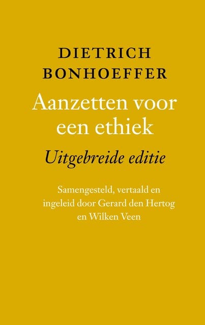 Aanzetten voor een ethiek – omslag van het luisterboek van Dietrich Bonhoeffer