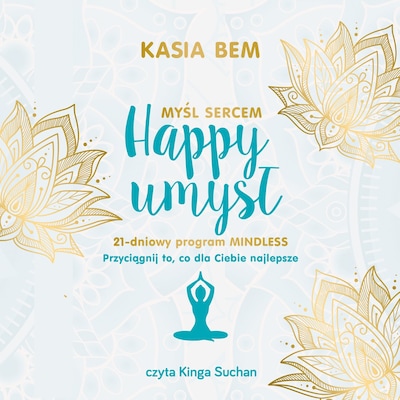 Happy umysł – okładka audiobooka, autor Kasia Bem