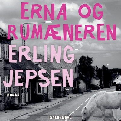 Erna og rumæneren – omslag til lydbogen af Erling Jepsen