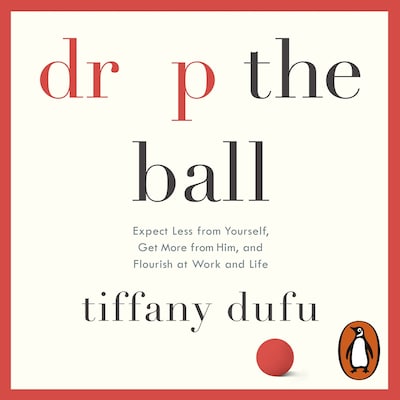 Drop the Ball – omslag til lydbogen af Tiffany Dufu