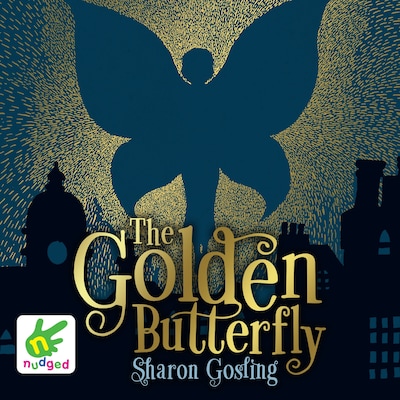 The Golden Butterfly – omslag til lydbogen af Sharon Gosling