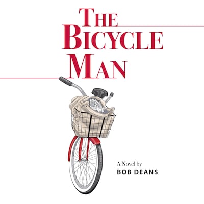 The Bicycle Man – omslag van het luisterboek van Bob Deans