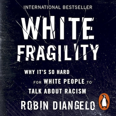 White Fragility – omslag til lydbogen af Robin DiAngelo