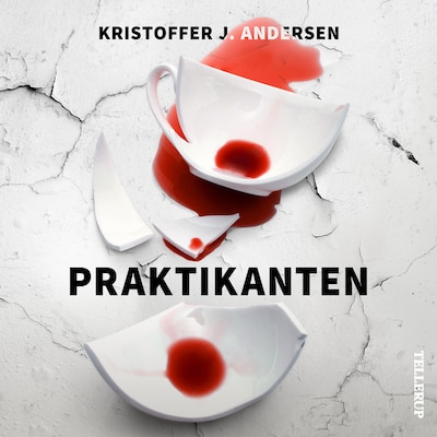Praktikanten – omslag til lydbogen af Kristoffer J. Andersen