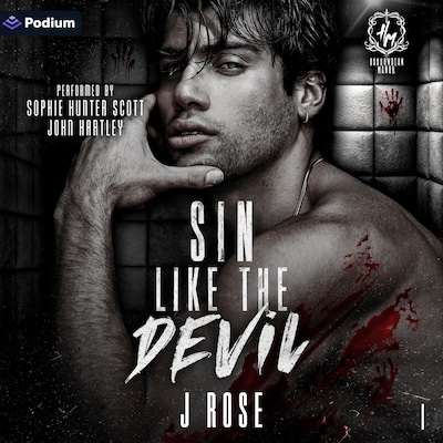 Sin Like the Devil – omslag til lydbogen af J Rose