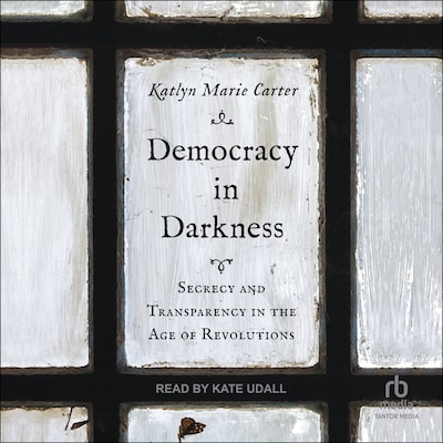 Democracy In Darkness – omslag til lydbogen af Katlyn Marie Carter
