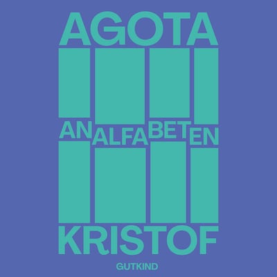 Analfabeten – omslag til lydbogen af Ágota Kristóf