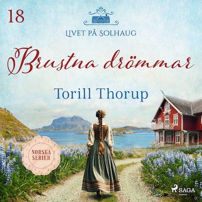 Brustna drömmar – omslag till ljudboken av Torill Thorup