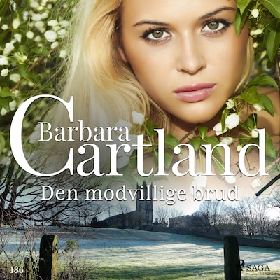 Den modvillige brud – omslag til lydbogen af Barbara Cartland