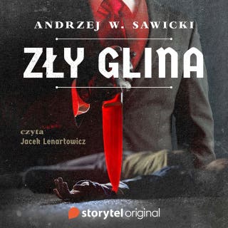 Zły glina – okładka audiobooka, autor Andrzej W. Sawicki