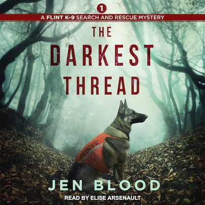 The Darkest Thread – omslag til lydbogen af Jen Blood