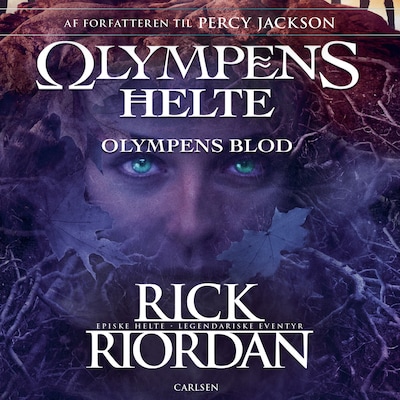 Olympens helte 5 - Olympens blod – omslag til lydbogen af Rick Riordan