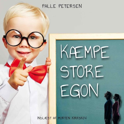 Kæmpe store Egon – omslag til lydbogen af Palle Petersen