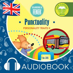 The Adventures of Fenek. Punctuality – okładka audiobooka, autor Dominika Gałka