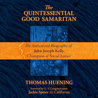 The Quintessential Good Samaritan – omslag til lydbogen af Thomas Huening