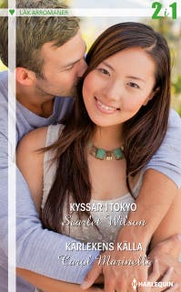 Kyssar i Tokyo / Kärlekens källa – omslag till ljudboken av Carol Marinelli,Scarlet Wilson