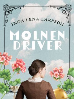 Molnen driver – omslag till ljudboken av Inga Lena Larsson