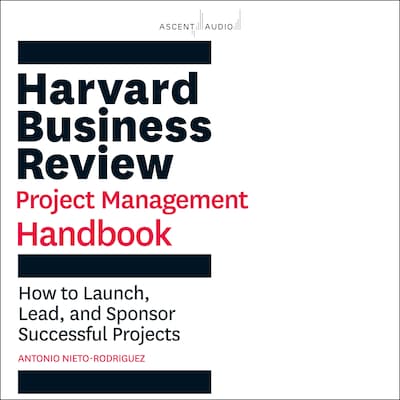 Harvard Business Review Project Management Handbook – omslag til lydbogen af Antonio Nieto-Rodriguez