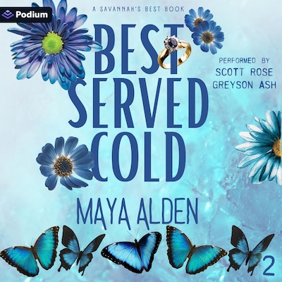 Best Served Cold – omslag til lydbogen af Maya Alden