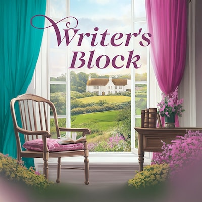 Writer's Block – omslag til lydbogen af Therese Loreskär