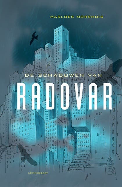 De schaduwen van Radovar – omslag van het luisterboek van Marloes Morshuis