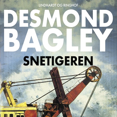 Snetigeren – omslag til lydbogen af Desmond Bagley
