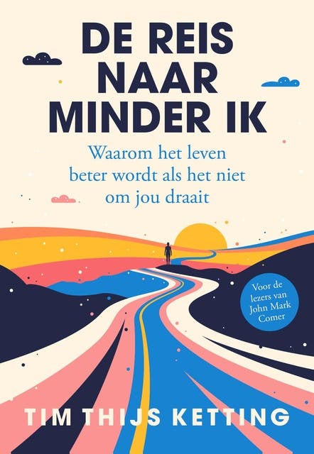 De reis naar minder ik – omslag van het luisterboek van Tim Thijs Ketting