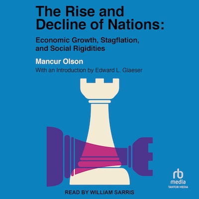 The Rise and Decline of Nations – omslag til lydbogen af Mancur Olson