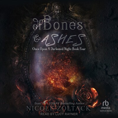 Of Bones and Ashes – omslag til lydbogen af Nicole Zoltack