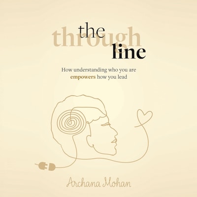 The Through Line – omslag til lydbogen af Archana Mohan