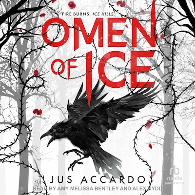 Omen of Ice – omslag til lydbogen af Jus Accardo