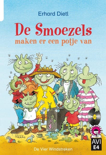 De Smoezels maken er een potje van – omslag van het luisterboek van Erhard Dietl