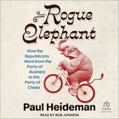 Rogue Elephant – omslag til lydbogen af Paul Heideman