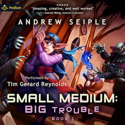 Big Trouble – omslag til lydbogen af Andrew Seiple