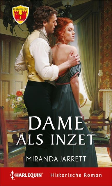Dame als inzet – omslag van het luisterboek van Miranda Jarrett