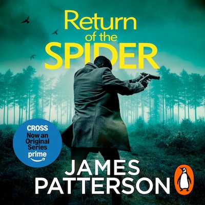 Return of the Spider – omslag til lydbogen af James Patterson