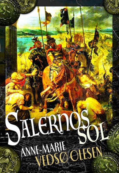 Salernos sol – omslag til lydbogen af Anne-Marie Vedsø Olesen