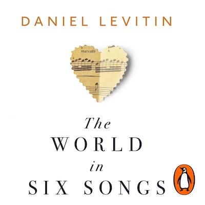 The World in Six Songs – omslag til lydbogen af Daniel Levitin