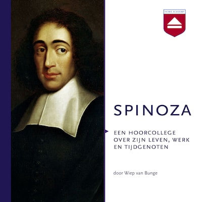 Spinoza – omslag van het luisterboek van Wiep van Bunge
