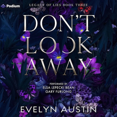 Don't Look Away – omslag til lydbogen af Evelyn Austin