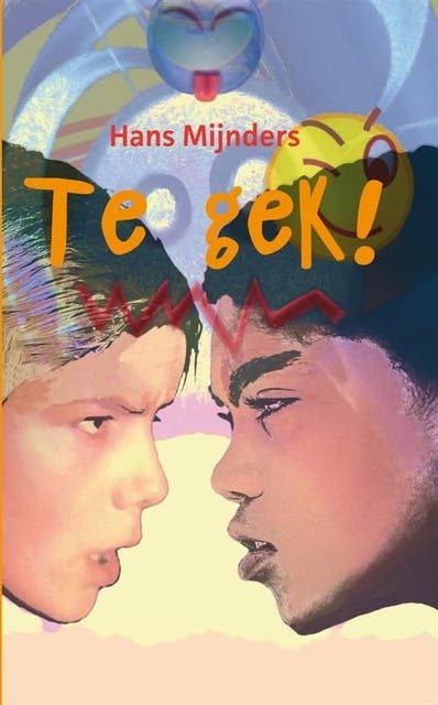 Te gek! – omslag van het luisterboek van Hans Mijnders