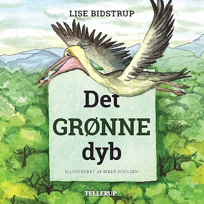 Øens sjæl #1: Det grønne dyb – omslag til lydbogen af Lise Bidstrup
