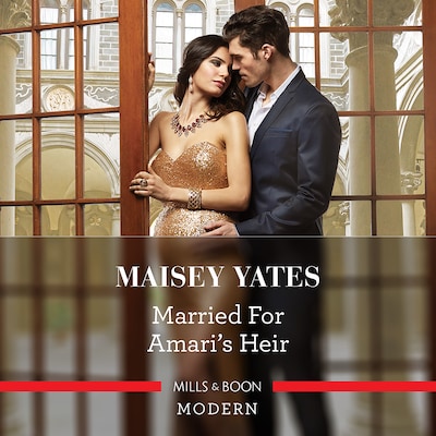 Married For Amari's Heir – omslag til lydbogen af Maisey Yates